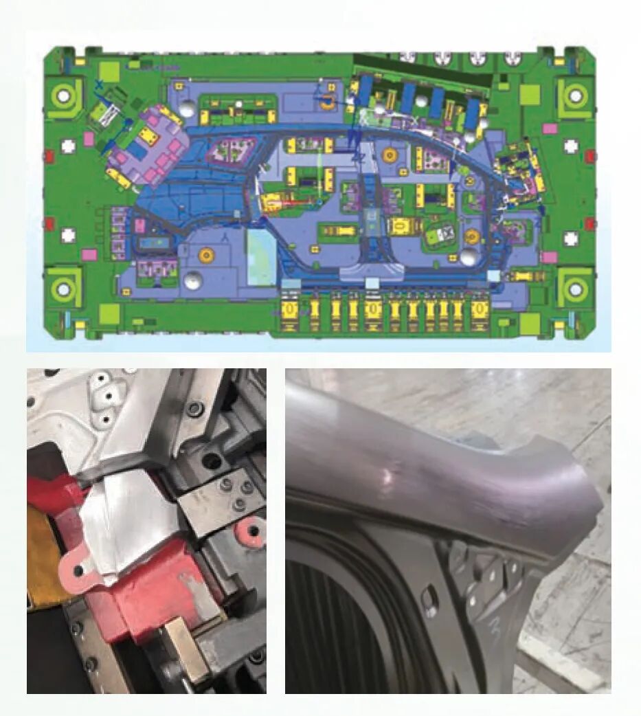 基于新车型侧围外板制件面品质量的改进提升的图3