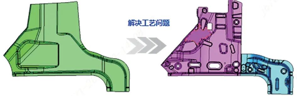 浅谈汽车冲压件材料利用率提升方法的图6