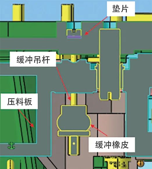 高速冲压模具吊紧缓冲组件的设计原则的图7