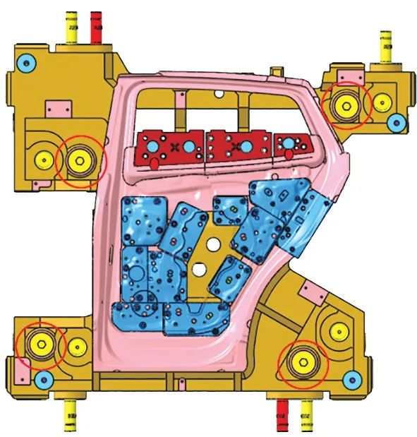 高速冲压模具吊紧缓冲组件的设计原则的图5