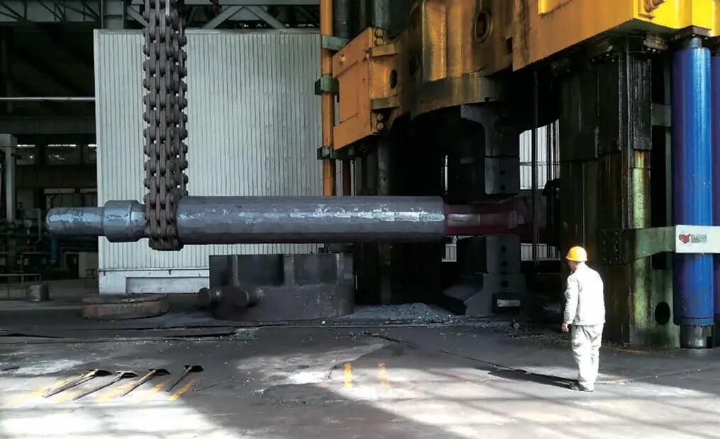 300MW 汽輪發電機轉子鍛件開發的圖4