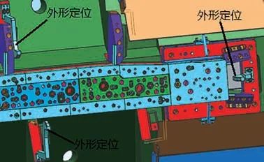 基于自动化生产的卡车纵梁落料冲孔模设计的图4