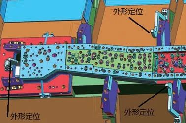 基于自动化生产的卡车纵梁落料冲孔模设计的图3