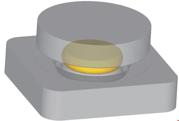 353130B 型轴承后挡锻造工艺研究的图6