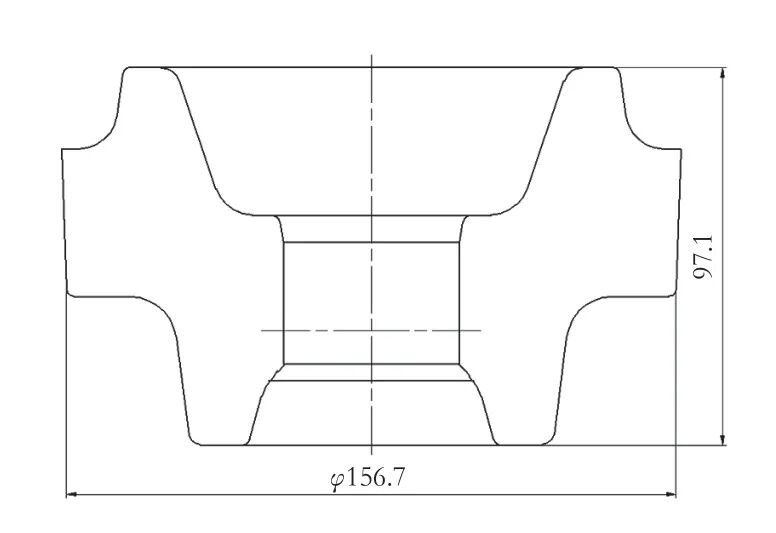 一种驱动齿轮类零件锻造成形工艺的探讨的图1