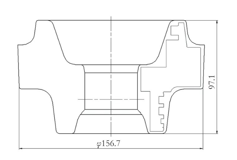 一种驱动齿轮类零件锻造成形工艺的探讨的图5