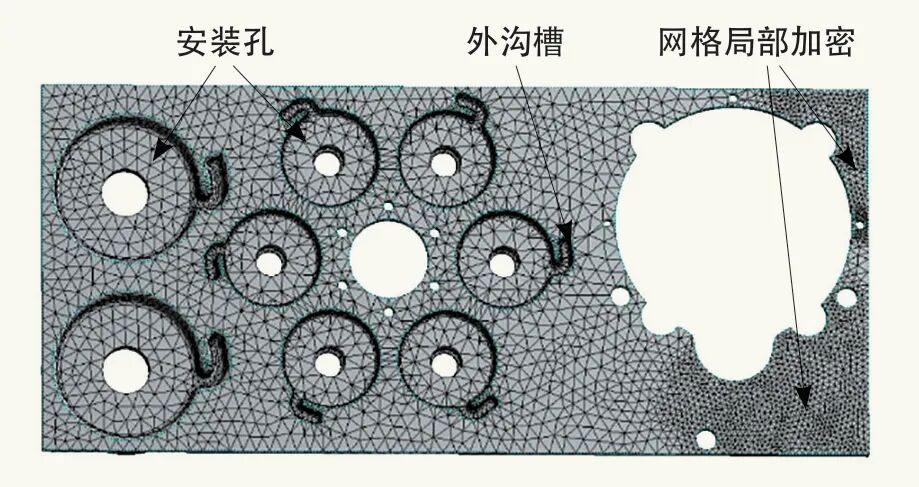 汽車懸架用組合發條彈簧機構底板沖壓件的設計的圖2