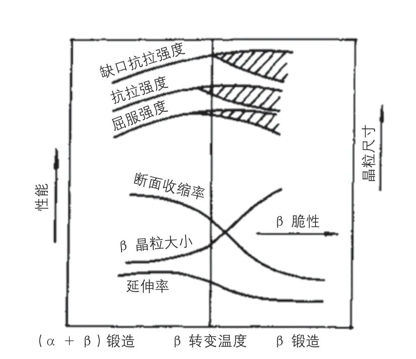 TC6 钛合金锤上自由锻件心部清晰晶形成原因及解决方法的图6
