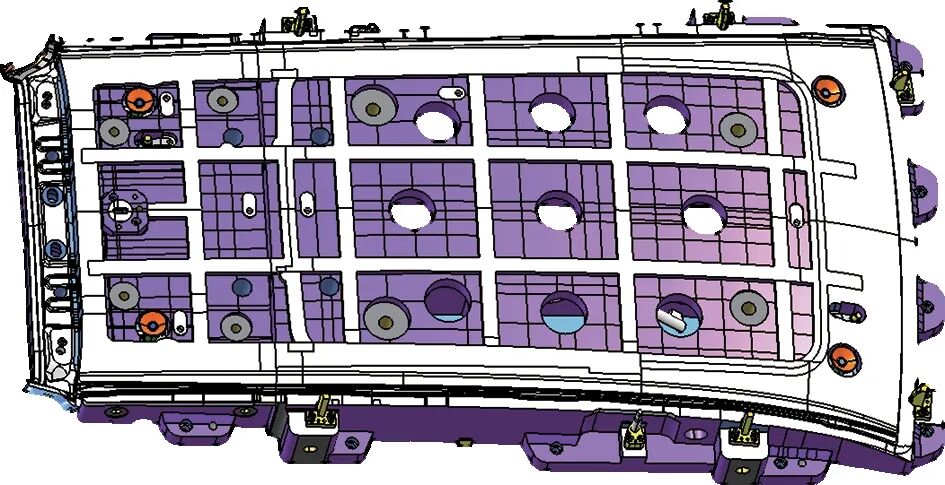 一款車身覆蓋件模具頂料裝置的應用的圖4