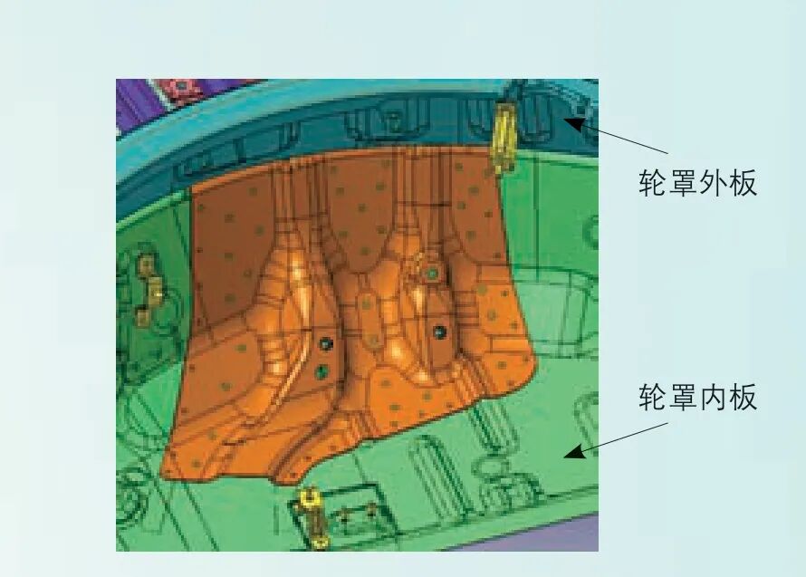 一種后懸掛固定座的創新工藝設計的圖2