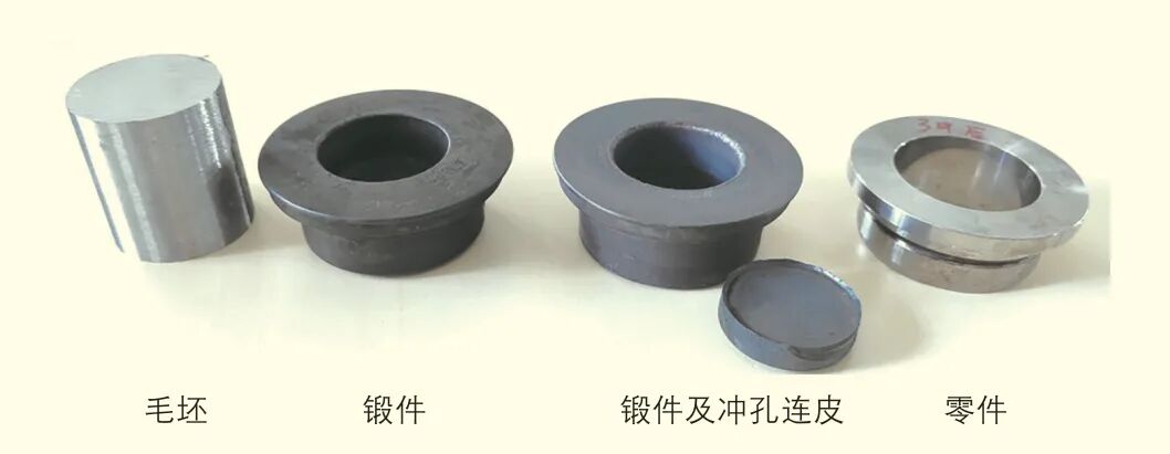 汽车变速箱间隔衬套精密锻造模具设计及坯料尺寸优化的图8