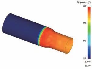 大直径薄壁钢管缩径成形工艺研究的图10