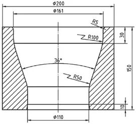 大直径薄壁钢管缩径成形工艺研究的图5