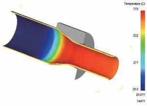 大直径薄壁钢管缩径成形工艺研究的图12