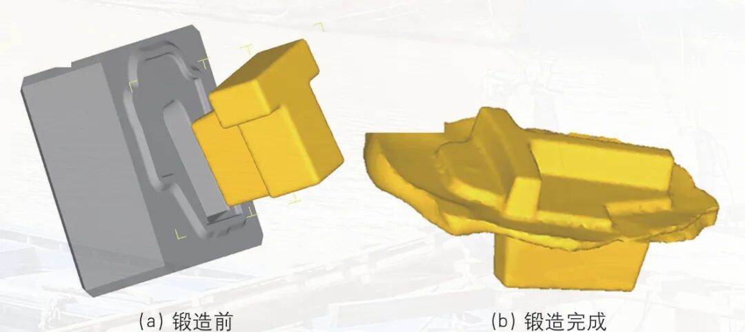 PH13-8Mo钢异形模锻件锻造工艺设计及组织演变规律的图4
