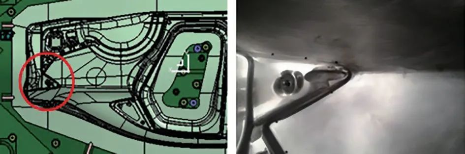 侧围外板尾灯口暗坑优化方法研究的图4