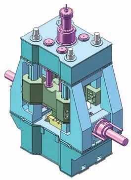 多向模锻设备的结构分析与研究的图7