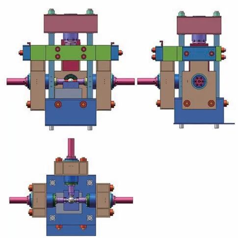 多向模锻设备的结构分析与研究的图8