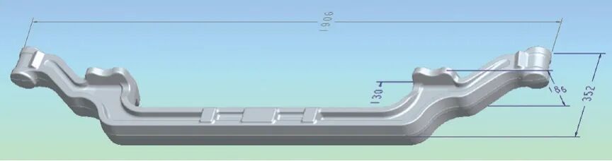 低底盤商用車前軸鍛造工藝改進與優化的圖2