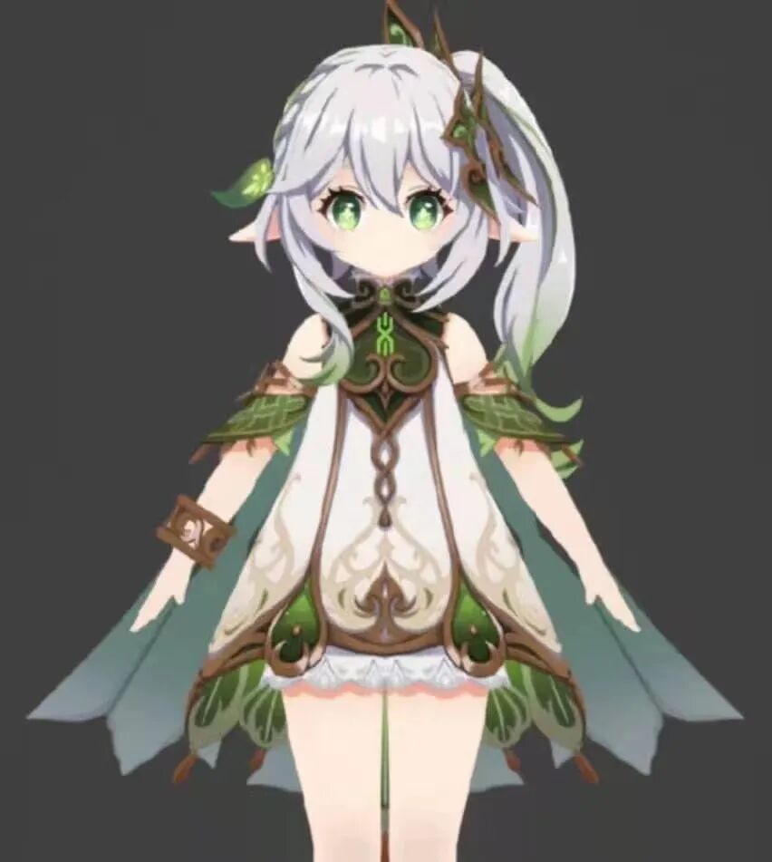 0角色立绘实机图,草神建模流出,迪卢克菲谢尔皮肤