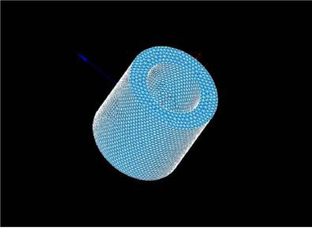 【EDF开源CAE】应用扩展有限元方法（XFEM）在Code_Aster中进行金属管道内表面的裂纹分析的图5