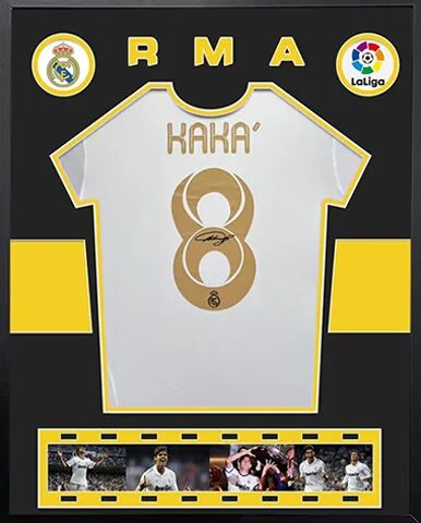 lot  2403109卡卡kaka 11-12赛季皇家马德里队 亲笔签名白色8号球迷版