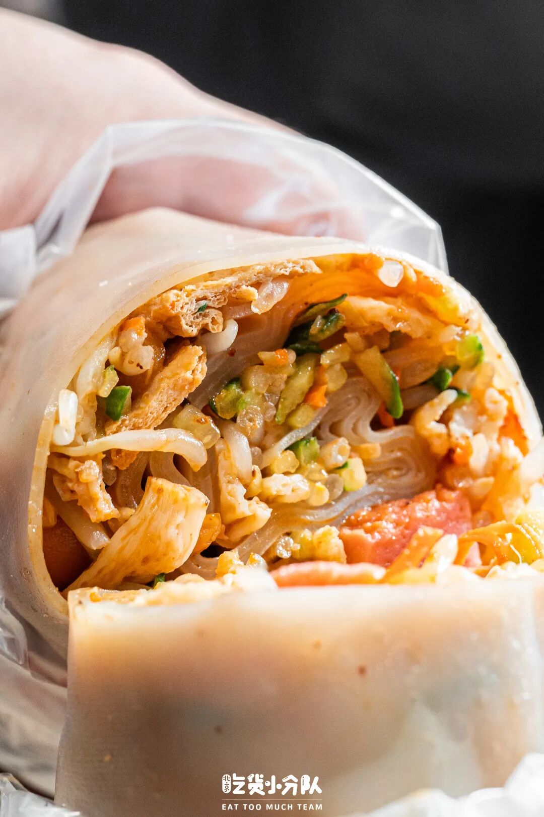 巨型卷凉皮,北京就1家-友友