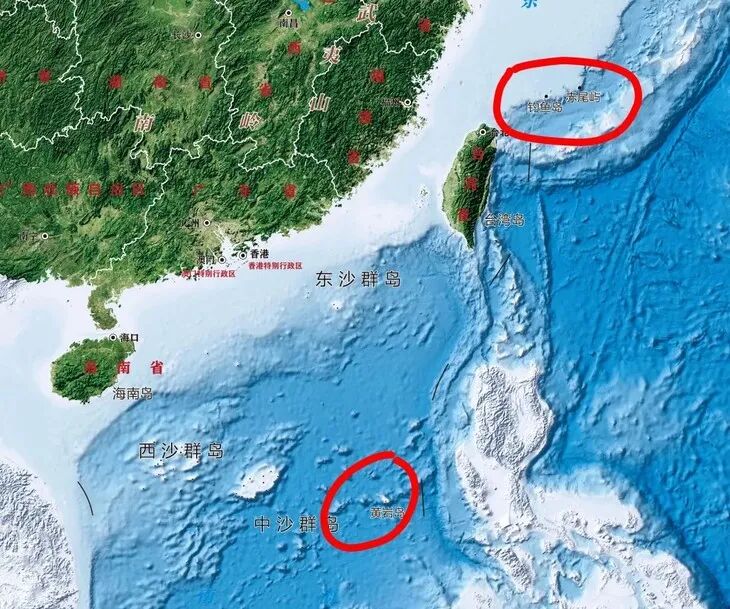 钓鱼岛和黄岩岛是我国领土,但在钓鱼岛的领土归属上与日本有纷争,在
