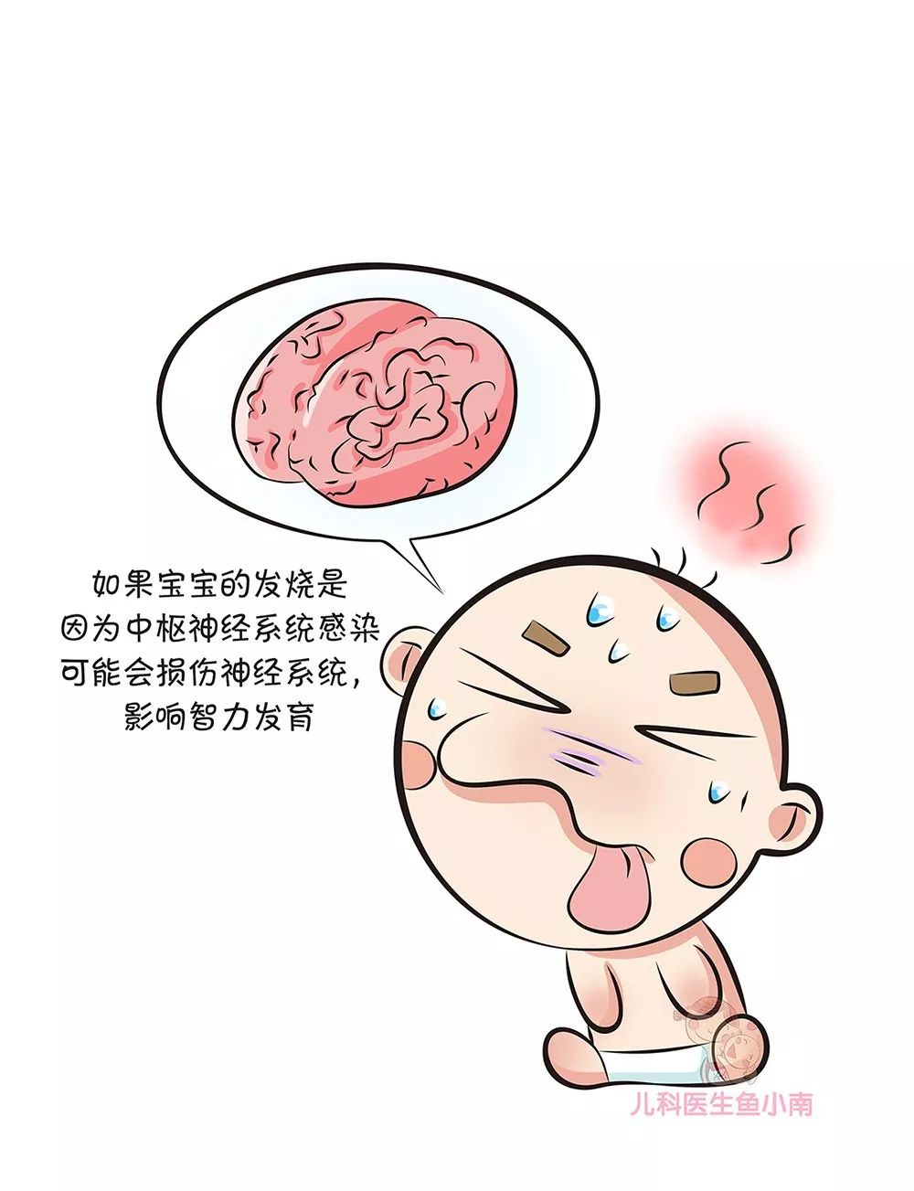 寶寶發燒會燒壞腦子嗎？什麼時候必須送醫院？一篇說透寶寶發燒所有事 親子 第21張