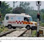 印度列车相撞：一位父亲在停尸房找到仍活着的儿子