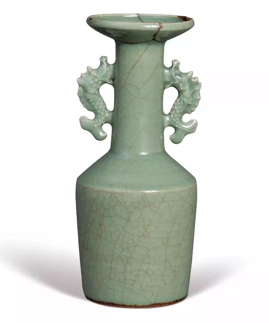 鱼耳瓶凤耳瓶- 全民收藏网