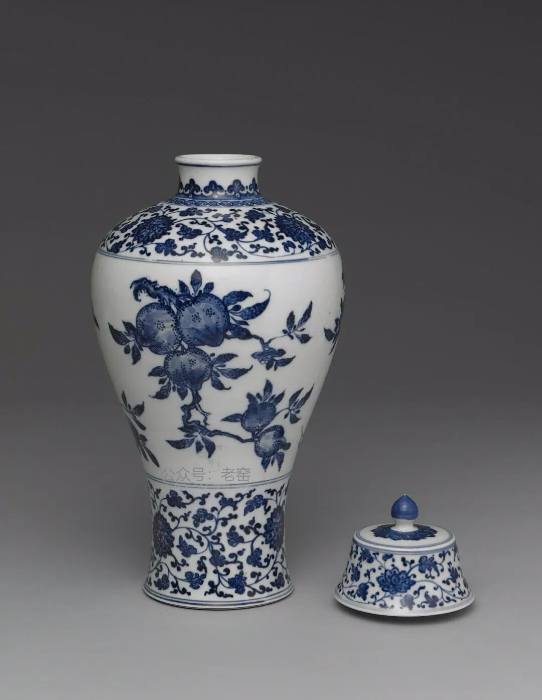 带盖 梅瓶 全民收藏网