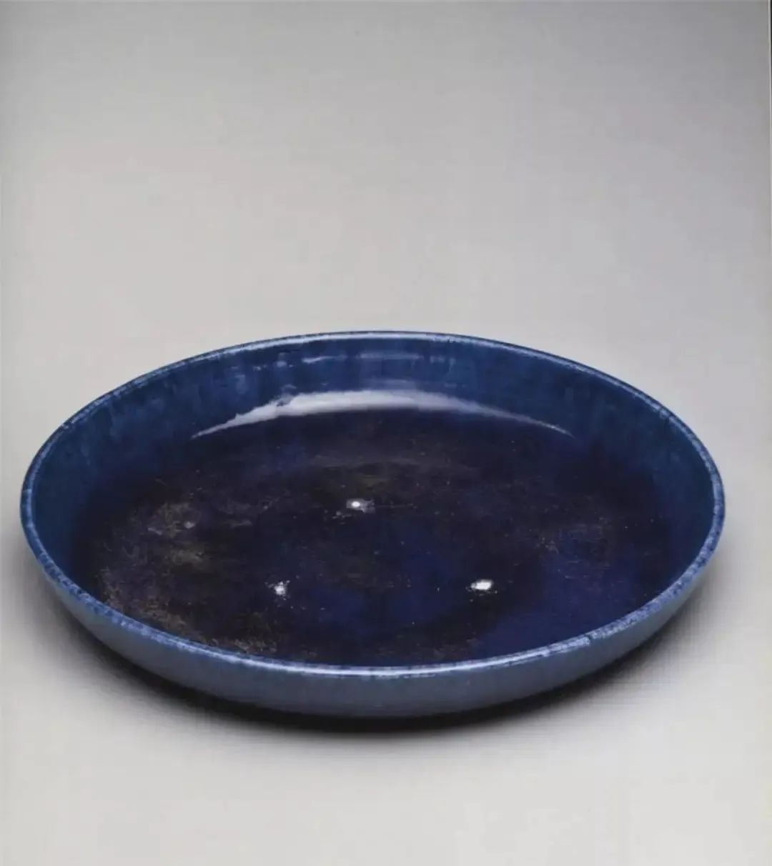中国古美術•文房具•清時代蓝釉香炉：XG44-1 中国古美術•文房具•清時代蓝釉香炉：XG44-1