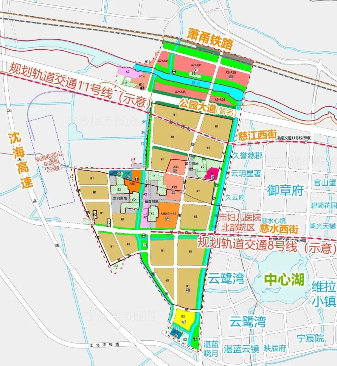 宁波这个片区,最新规划出炉!涉及地铁8号线,11号线