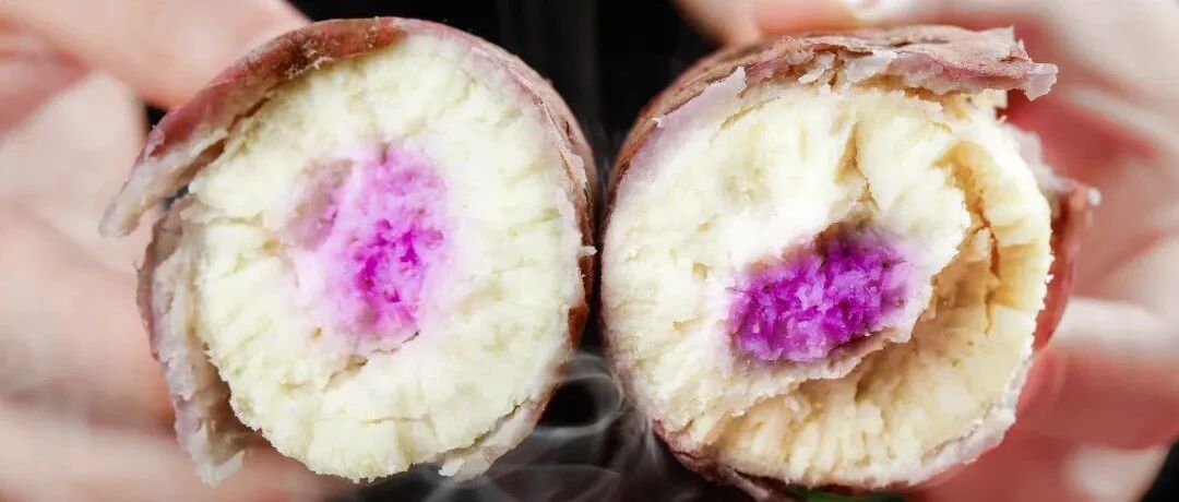 番薯届的小仙女!柔滑粉糯的“彩虹冰淇淋紫薯”，不到2元，搞定早餐~