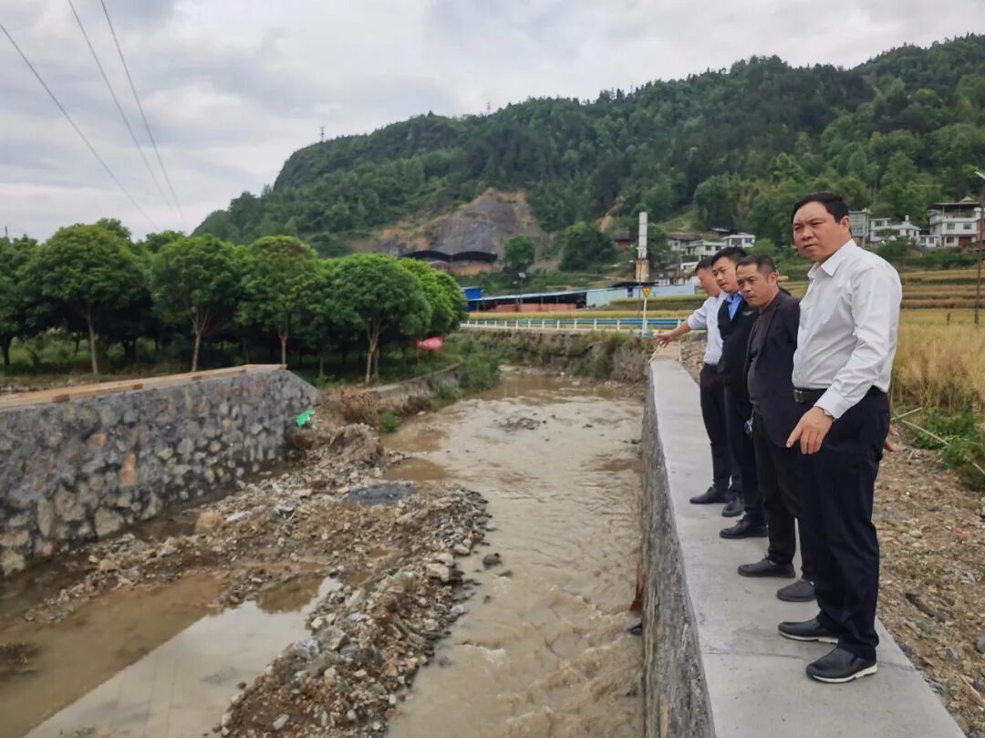 市防汛防灾包片督导组到印江县督导检查防汛防灾工作