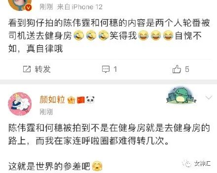 【爆笑】陈伟霆何穗疑似恋情曝光？两人多次被拍到回家过夜？哈哈哈网友评论亮瞎眼！（组图） - 10