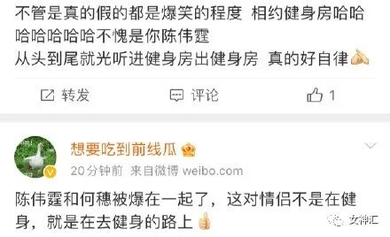 【爆笑】陈伟霆何穗疑似恋情曝光？两人多次被拍到回家过夜？哈哈哈网友评论亮瞎眼！（组图） - 9