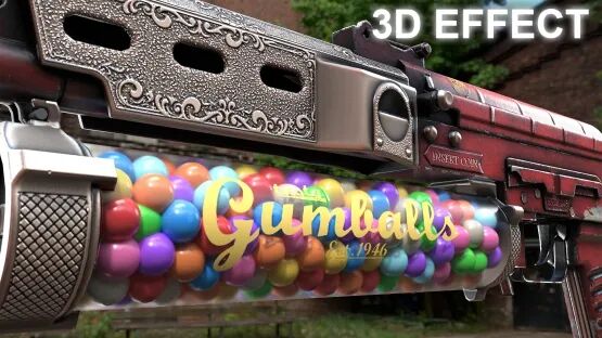 csgo创意工坊优秀作品ppbizonoldgumballmachinev23deffect