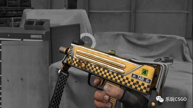 乐玩电竞 - 【csgo创意工坊优秀作品】mac-10 | taxi