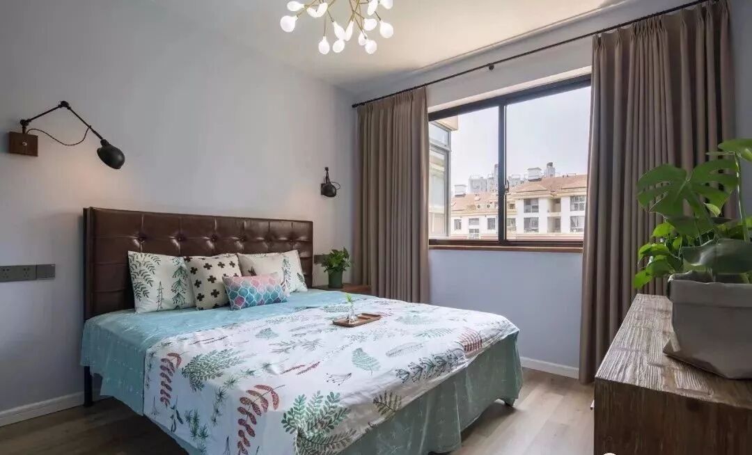 109平的北欧风三房，有个简单的书房，装修花了22万！