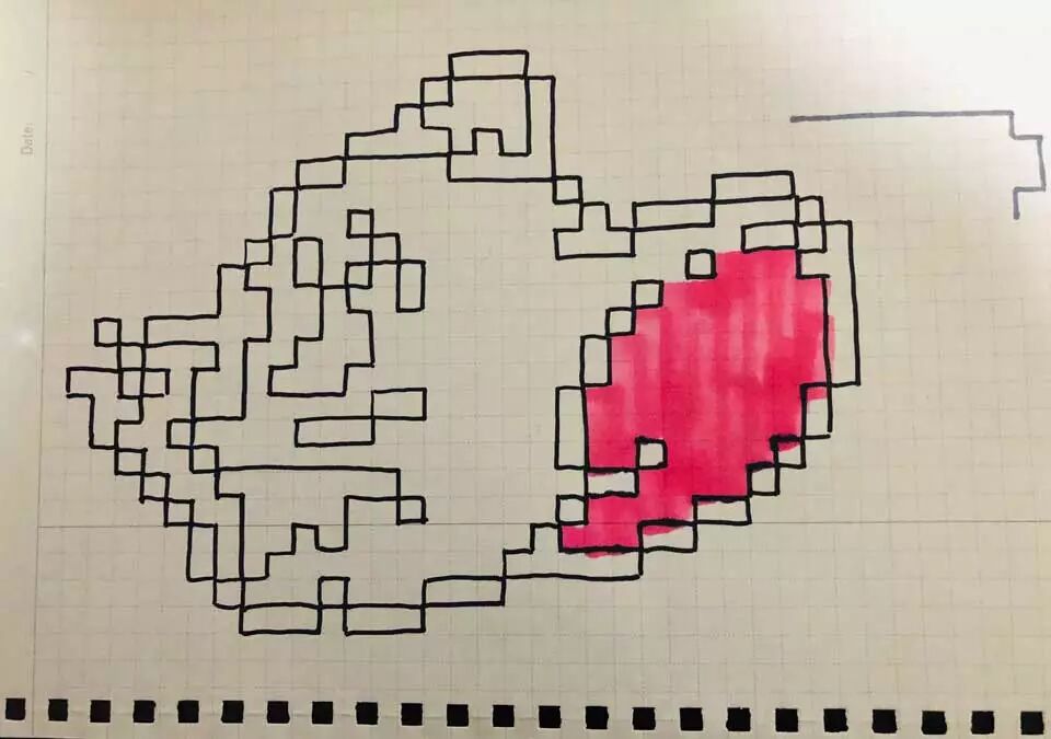 像素画图片有格子_画图工具怎么调像素_怎么用画图调整像素