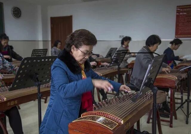 网上老年大学零基础古筝教学