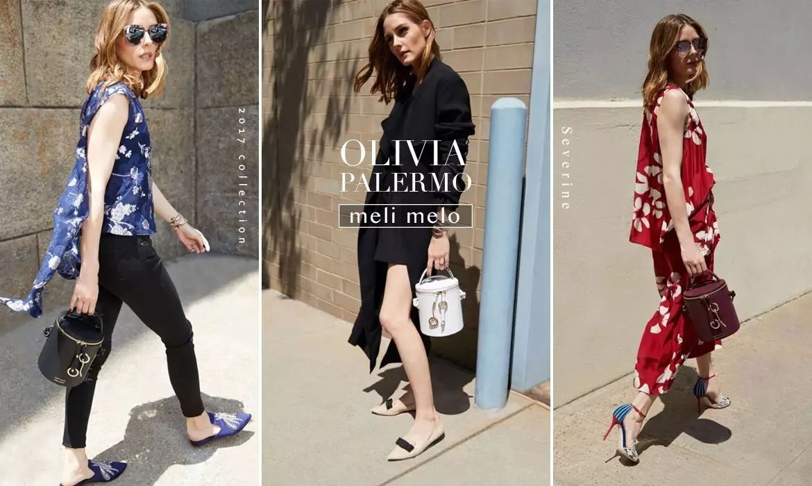 将摩登女性衣橱带著走:纽约名媛 Olivia Palermo携手英国包款品牌meli melo,推出Severine水桶包系列
