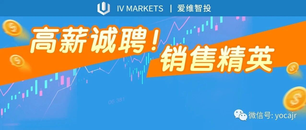 【招聘】你的上一任已成了销售总监，爱维智投在等你补位