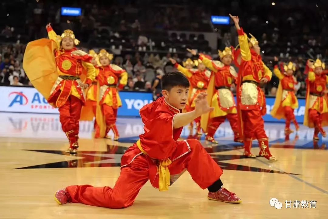 NBA賽場驚現中國甘肅「花木蘭」 運動 第3張
