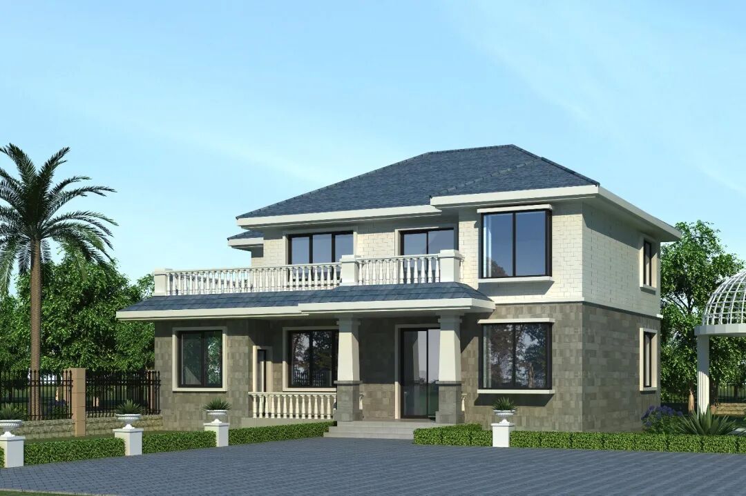 房奴都哭了！6套二层别墅精美绝妙独领风骚，建完惊艳八乡