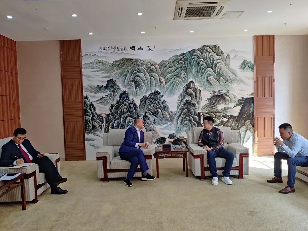 远大住宅工业（天津）有限公司董事长胡泽邦先生莅临元拓建材集团