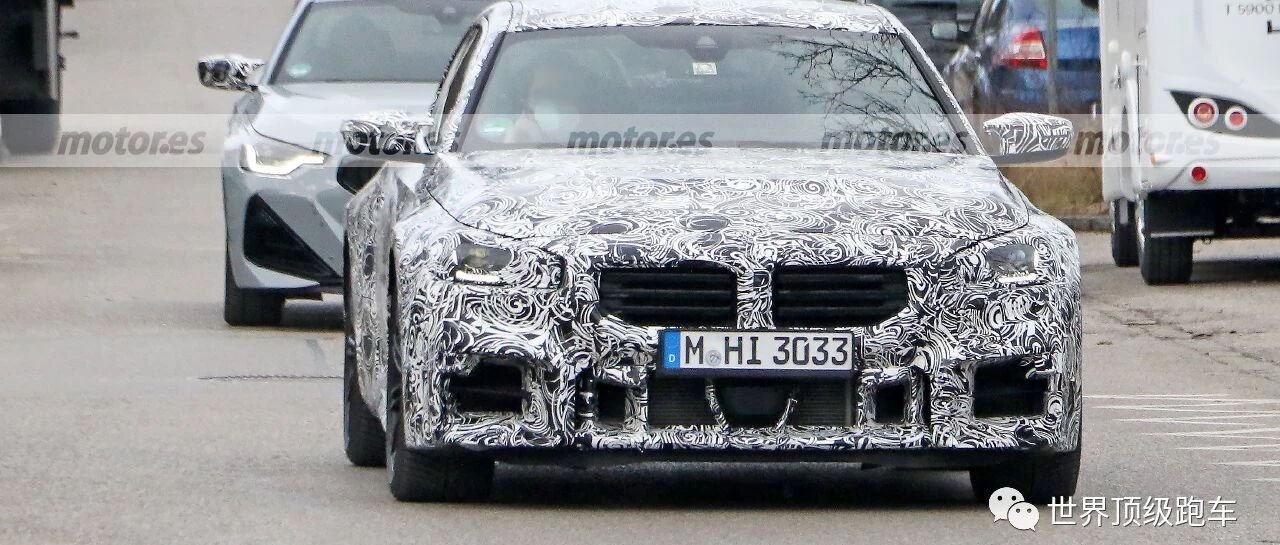 高性能跑车宝马新款M2的谍照终于来了