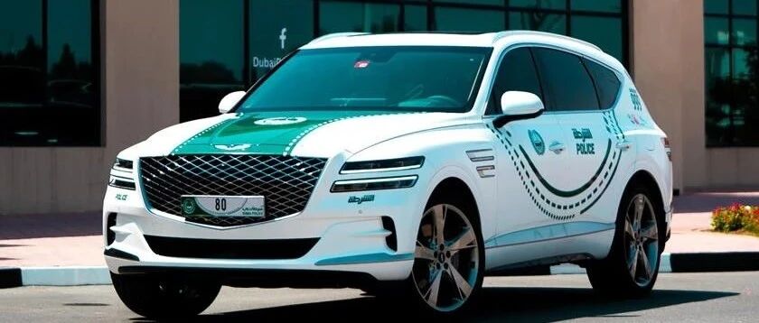 2021款Genesis GV80将加入迪拜豪华警车大队